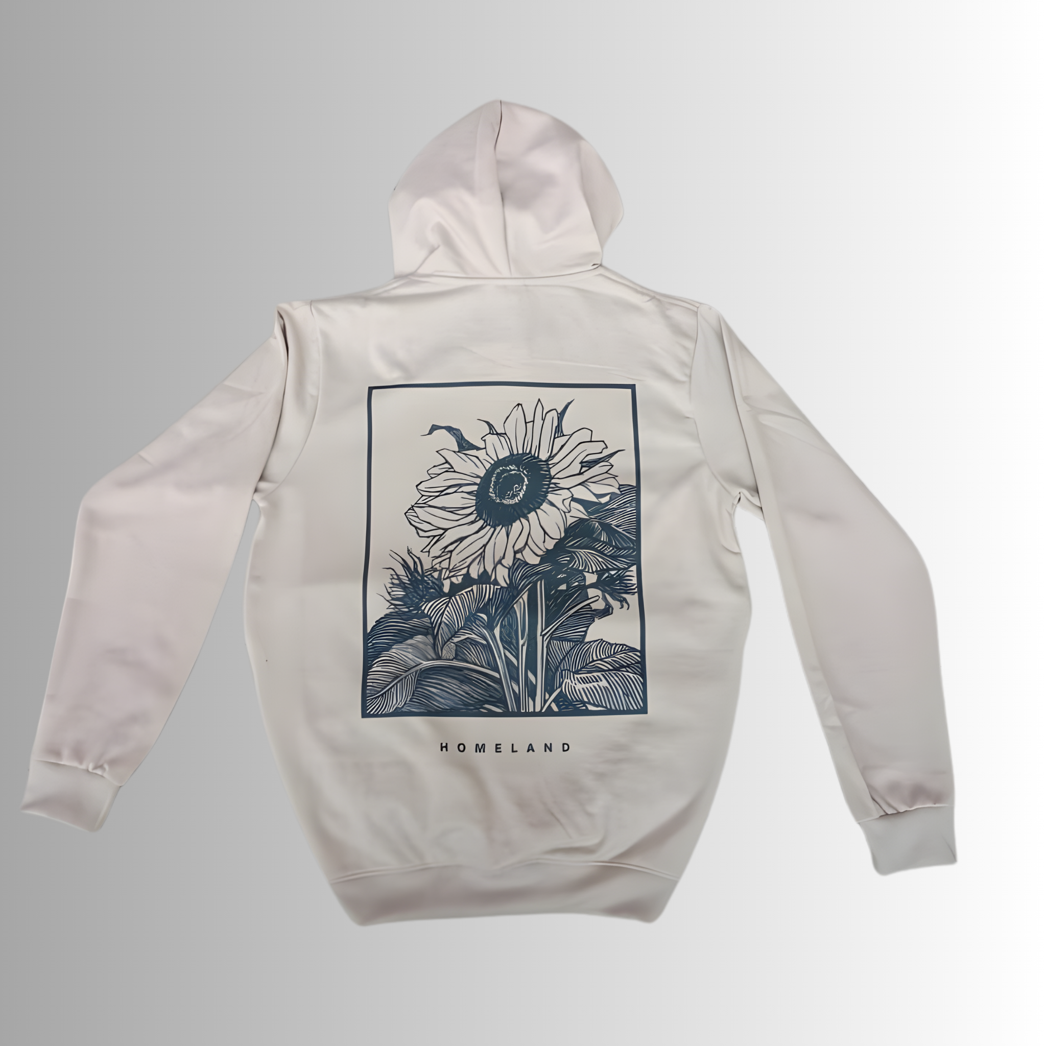 Sunrise Botanical Hoodie – Cream Edition